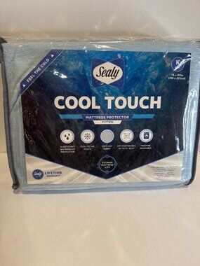 Sealy Cool Touch King Fitted Waterproof Mattress Protector